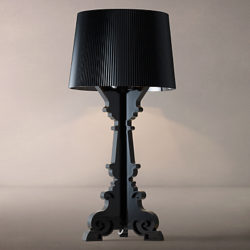 Kartell Bourgie Table Lamp Black